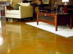 concrete floor